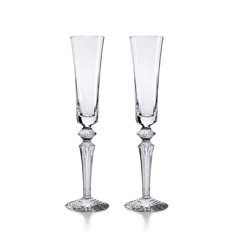 Baccarat Mille Nuits Flutissimo, Clear, Set of Two