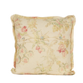 Cream Floral Pillow