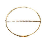 Diamond Flex Bangle in Gold