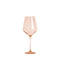 Estelle Colored Wine Glasses - Set of 6, Blush