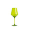 Estelle Colored Wine Glasses - Set of 6, Forest Green