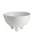 White Ceramic Footed Bowl