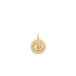 glittering eye charm