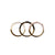 Gold & Enamel Diamond Ring