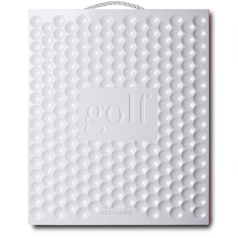 The Impossible Collection of Golf Book, luxury slipcase resembling golf ball