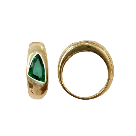 Green Dome Ring