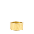 hammered gold napkin ring