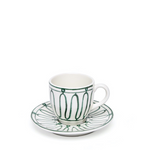 Hydra cup and saucer, pine 