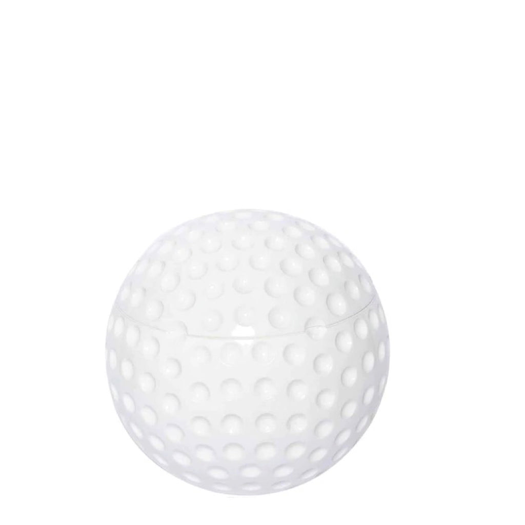Golf Ice Bucket, White Closed
