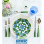 Forest Green Tumbler style on tablescape