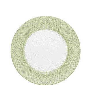 Mottahedeh Lace Charger, Green Apple