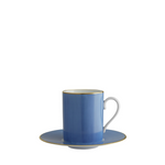 Haviland & Parlon Lexington Tea Cup and Saucer, Azure