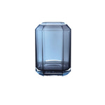 Medium Faceted Vase in blue