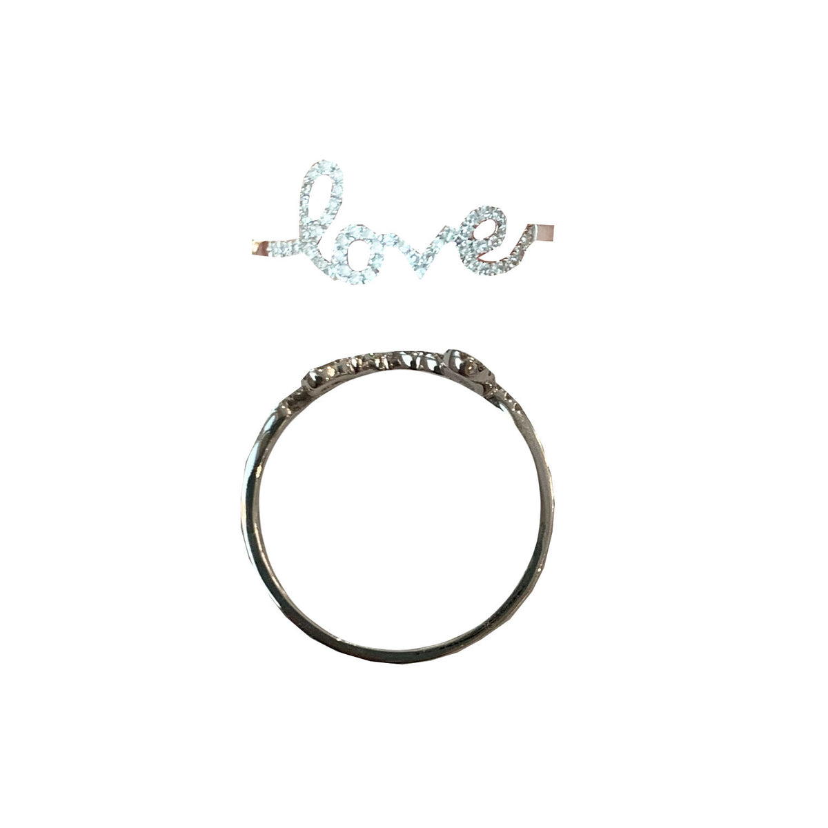 Love Ring, White Gold