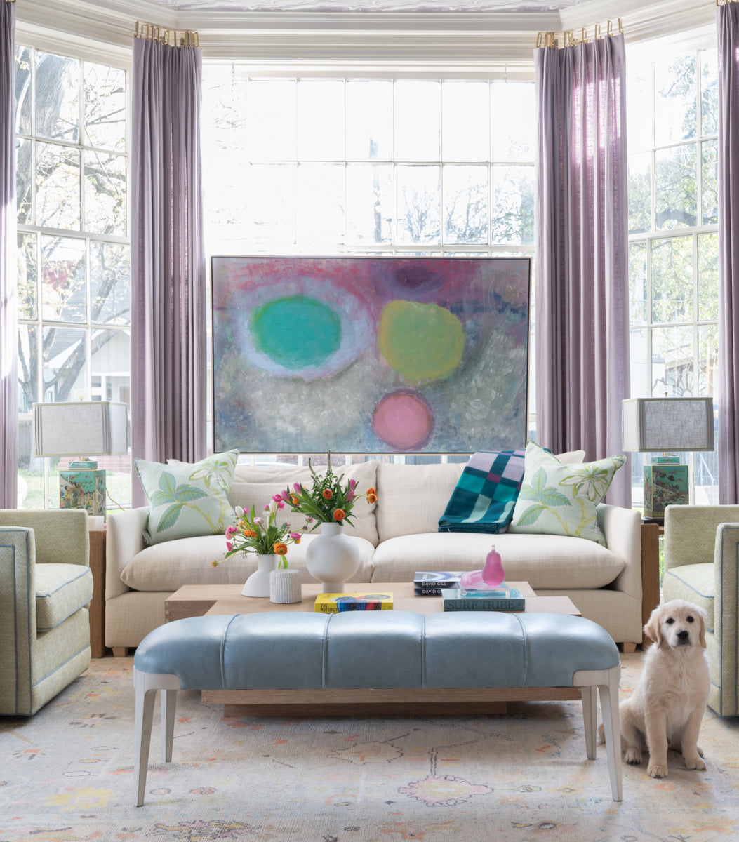 Murano Fruit - Pear displayed on top of coffee table book in living room