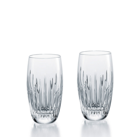 Crystal highball with rounded base