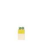 ceramic match holder lime