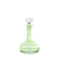 Estelle Colored Glass Decanter in a muted green