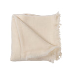 Mohair Throw in Cream