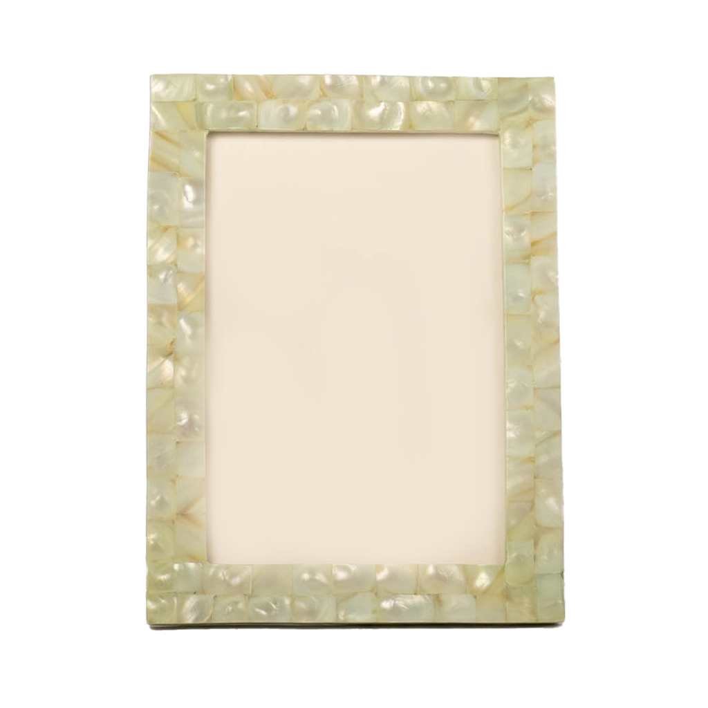 Mint Mother of Pearl Picture Frame