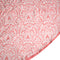Cypress Coral Round Tablecloth close up view