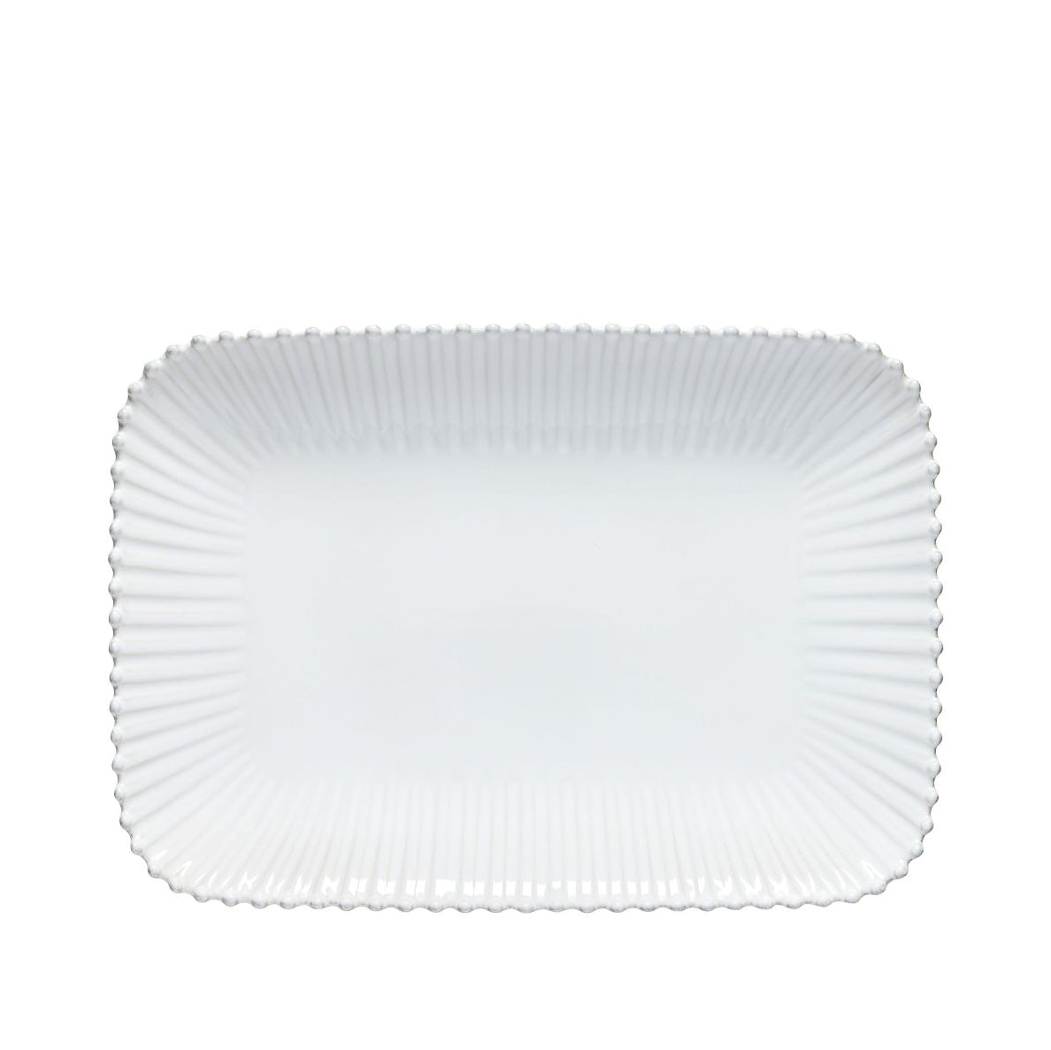 Pearlized Rectangular Serving Platter