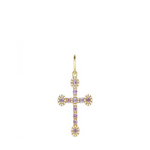 Pink Sapphire Cross