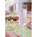 Laguna Tumbler with Pink Champagne Flute 
