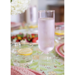 Laguna Tumbler with Pink Champagne Flute 