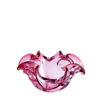 Pink Glass Decorative Bowl 