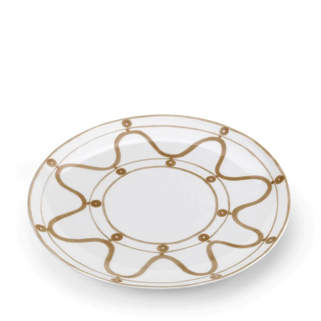 Poros dinner plate, fawn 