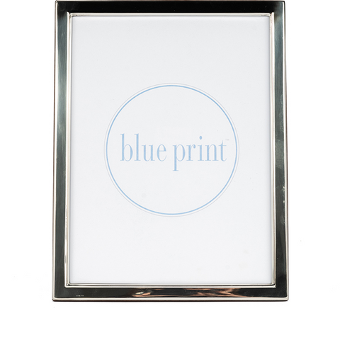 Plain and Simple Sterling Silver 8x10 frame 