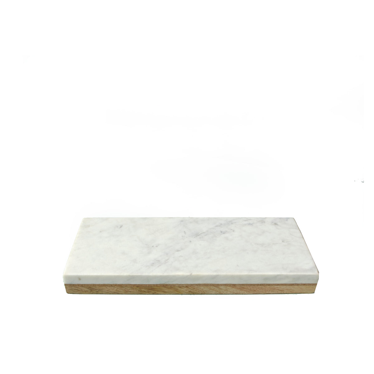 Reversible Marbled and White Rectangular Board