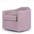Covington Swivel Chair in Lilac side view