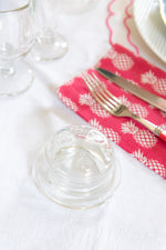 Hive Society Butter Dish displayed on dinner table