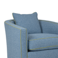 Mira Swivel Chair, Blue