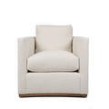 Oasis Swivel Chair, Ecru
