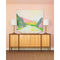 Blue Print Collection Tait Sideboard, in a room styled with lamps, art, and quartz bowl