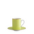 bright green cup and saucer
