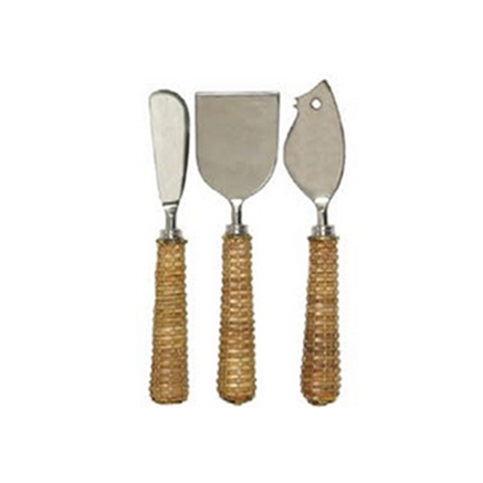 Woven Cheese Knife Set