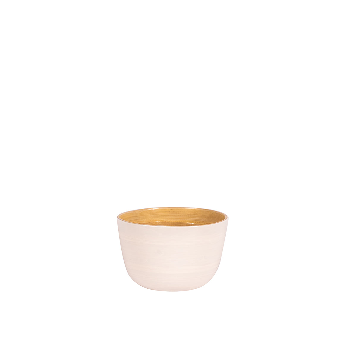 Bamboo Bowl, White