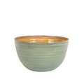 Bamboo Serving Bowl Small, Sea Glass