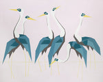 Millie Sims Cranes on Paradise River