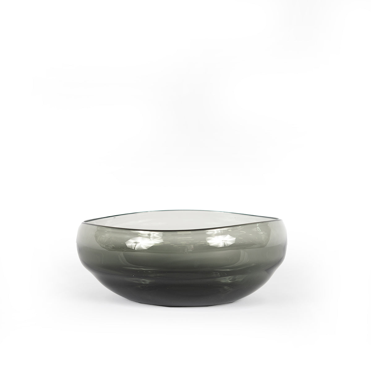 Pebble Glass Medium Stacking Bowl