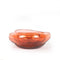 Burnt Orange Glass Large Stacking Bowl with various sizes stacked inside