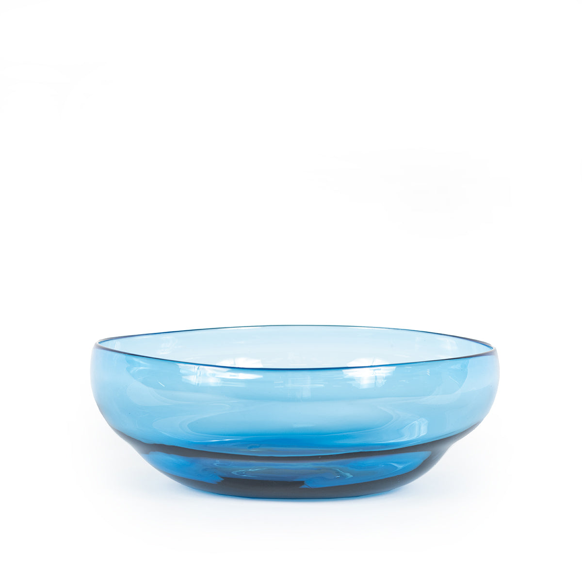 Azure Glass Large Stacking Bowl