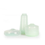 Seafoam Large Slim Vase with low and rounded vase