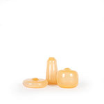 Melon Small Slim Vase with collection of melon vases in various sizes