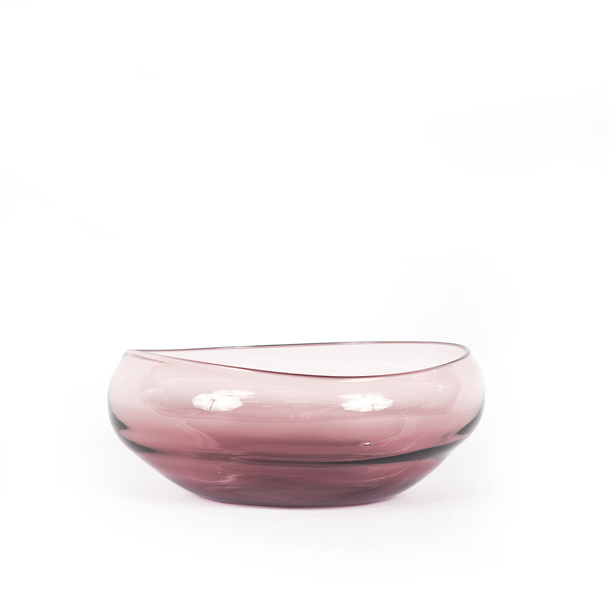 Mulberry Glass Medium Stacking Bowl