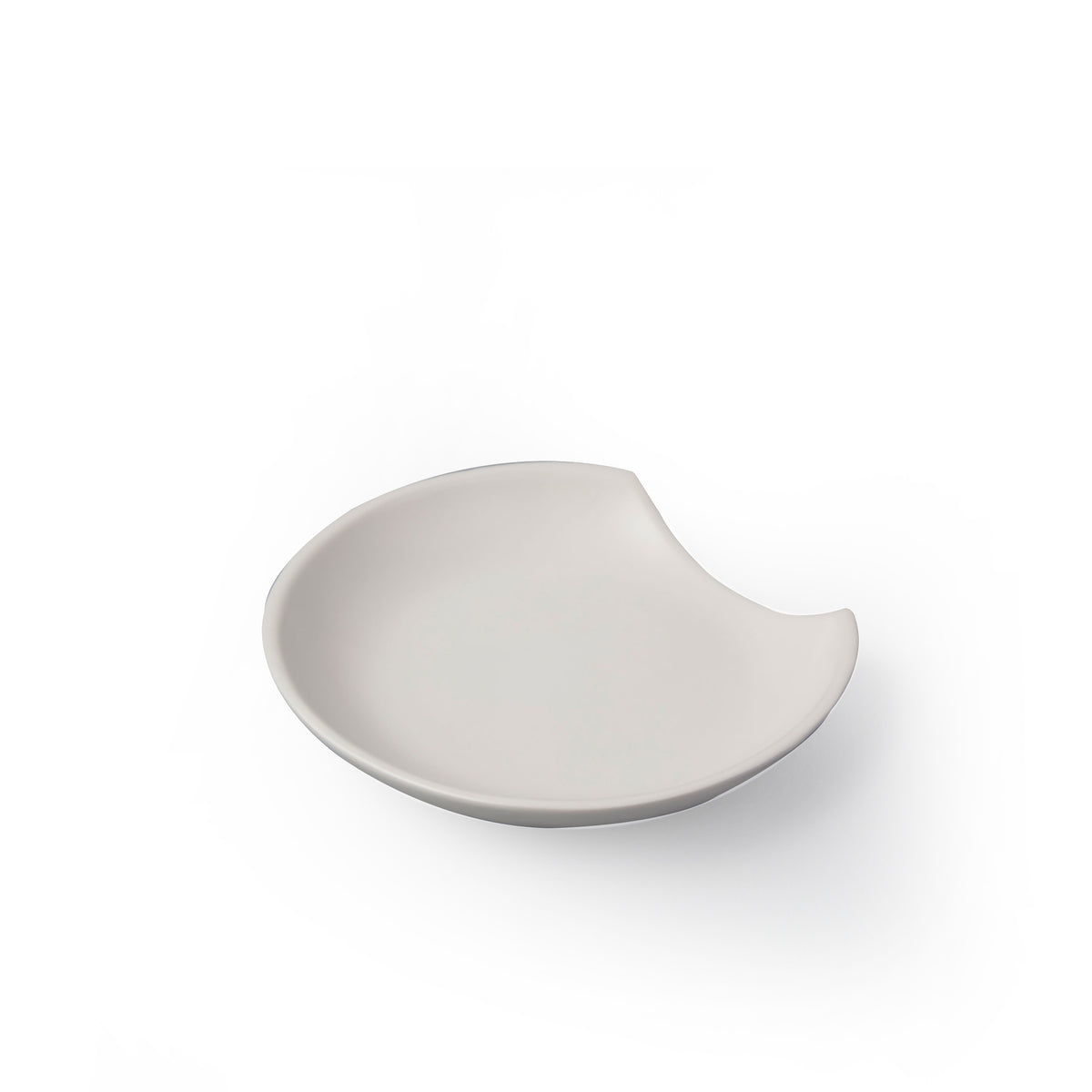 White Stone Spoon Rest